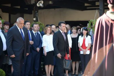 Zaev dhe Borisov u përkulën para varrit të Goce Dellçevit