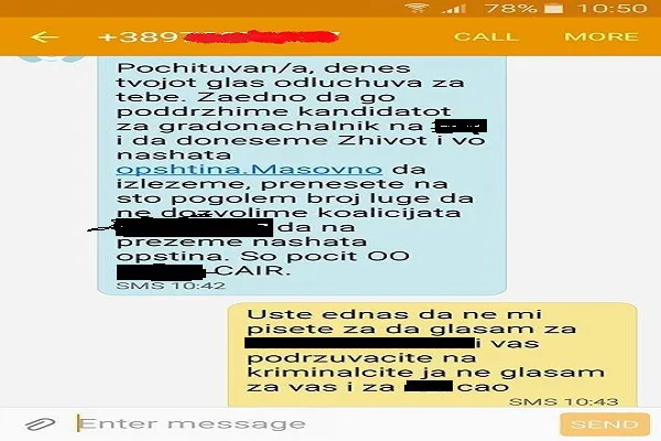 Qytetare(ë)t e Çairit pranojnë SMS për kë duhet votuar