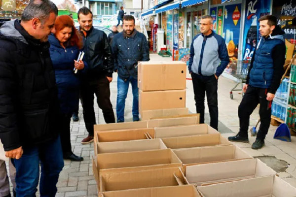 Komuna e Çairit dërgon ndihma në rajonet e vërshuara në Shqipëri