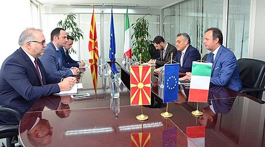 Osmani: Pres së shpejti Maqedonia t’i bashkohet Italisë dhe vendeve tjera të rajonit Adriatik- Jon