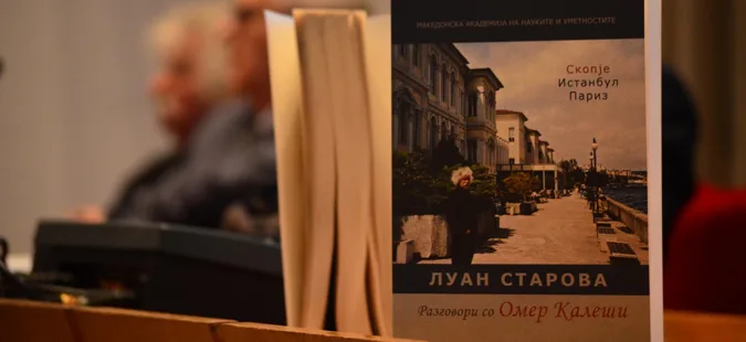 Promovohet libri “Bisedime me Omer Kaleshin. Shkup-Stamboll-Paris”