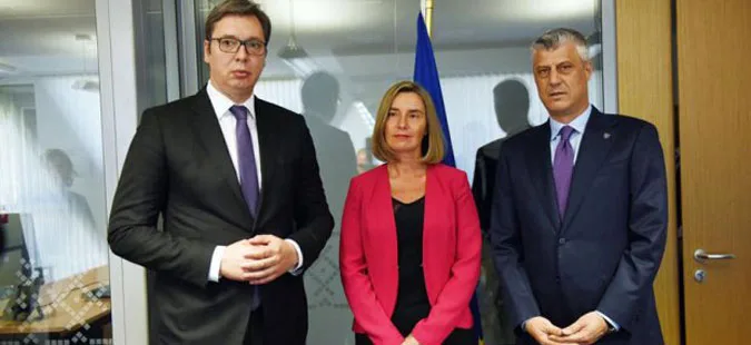 Mogerini: Liderët e Kosovës dhe Serbisë janë të gatshëm për bashkëpunim intensiv për normalizimin e marrëdhënieve