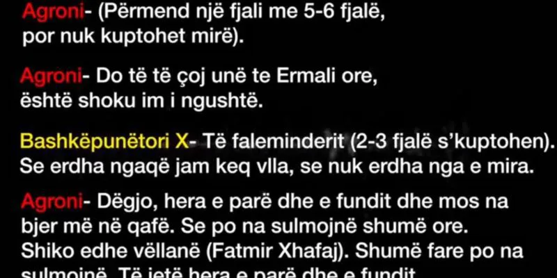 “Shpëthen një bombë e re” me vëllaun e Ministrit të Brendshëm të Shqipërisë (PËRGJIM)