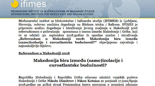 Maqedonia përzgjedh mes (vetë) izolimit dhe të ardhmes euroatlantike