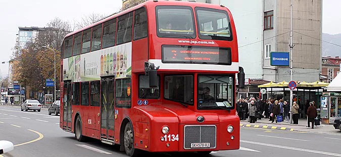 Transporti publik në Shkup të shtunën do të punojë me orarin e së dielës