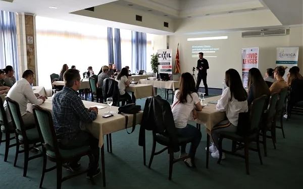 Seminar  dinamik dhe inspirues për gazetari qytetare i CIVILit në Shtip