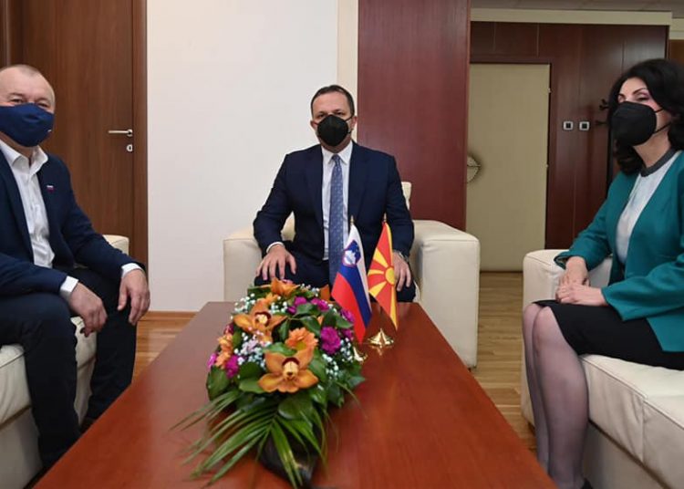 Spasovski-Kangler: Vazhdon bashkëpunimi i shkëlqyer me Slloveninë