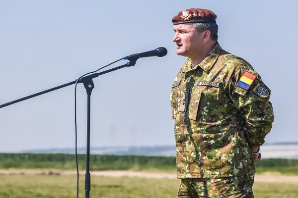 Delegacioni i Forcave të armatosura të Rumanisë për vizitë në Republikën e Maqedonisë së Veriut