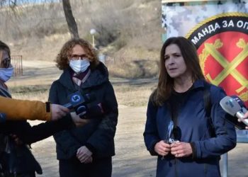 Shekerinska dhe Bërnz për vizitë në poligonin ushtarak “Krivollak”