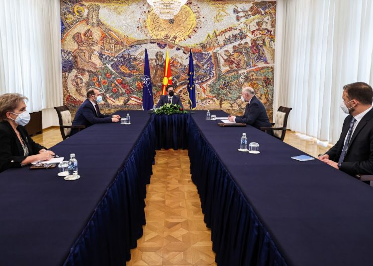 Takim i presidentit Pendarovski me ambasadorin austriak Vucas