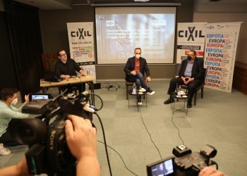 Grubi dhe Allagjozovski në ngjarjen publike të CIVILit: Vlerat evropiane – mision i (pa)mundur?