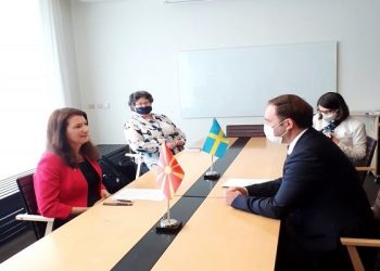 Ann Linde në Shkup për bisedime me Zaev dhe Osmanin mbi OSBE dhe BE