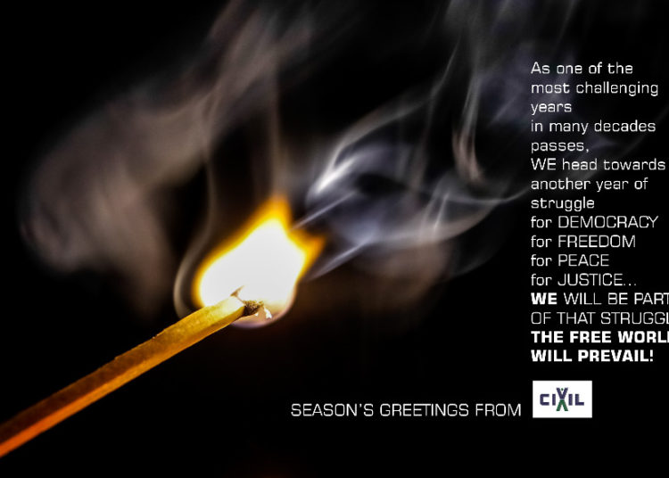 Mesazhi i Vitit të Ri nga CIVILI: Bota e lirë do të mbizotërojë!