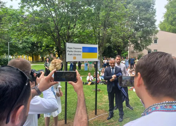 Komuna e Çairit e promovoi parkun “Ukraina”