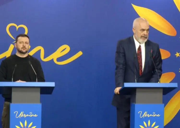 Rama- Në sytë e mi Putini ka dështuar!; Zelensky-Të mbështesim njëri-tjetrin në integrimin europian