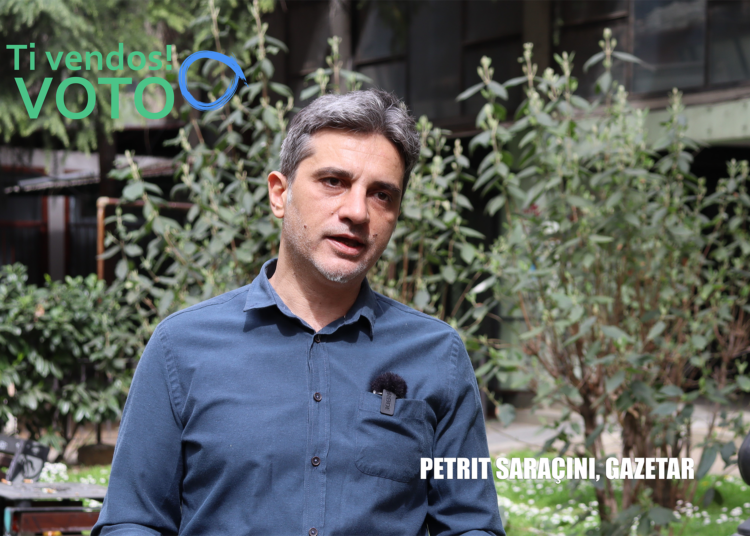 Saraçini: Dilni dhe votoni! Mos lejoni që dikush tjetër të sjell vendime në emrin tuaj