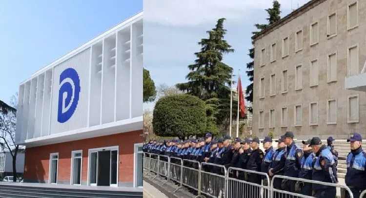 Protestë pa fjalime, Noka mbledh në zyrë drejtuesit e PD për skenarin. Policia nxjerr në terren 1200 efektivë