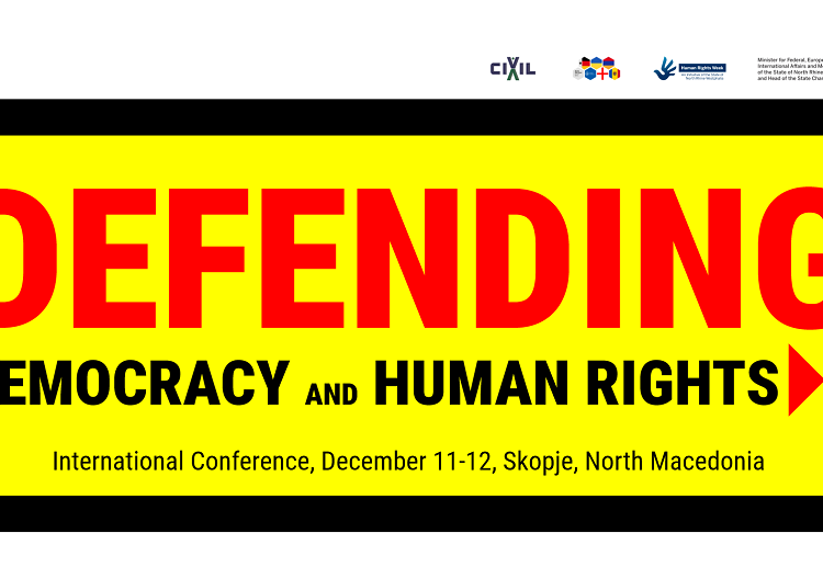 EKSKLUZIVE: CIVIL-i dhe Media Dialogue do të organizojnë konferencë ndërkombëtare në Shkup mbi kërcënimet në rritje ndaj demokracisë, e mbështetur nga Qeveria e Shtetit Federal Gjerman të Rhein-Westfalisë Veriore