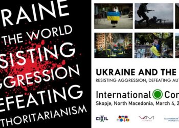 CIVIL-i me njoftim për konferencë të re ndërkombëtare me temë “Ukraina dhe bota: Rezistenca ndaj agresionit, mposhtja e autoritarizmit”