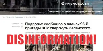 PROPAGANDA E KREMLINIT GODET SËRISH: Pretendimet e rreme për kryengritje përhapin dezinformata me synim destabilizimin e moralit dhe udhëheqjes në vijën e frontit në Ukrainë