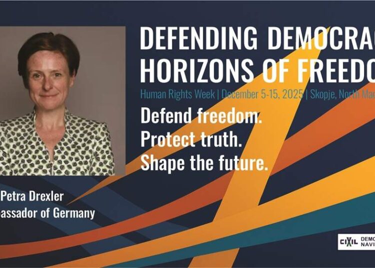 Ambasadorja gjermane Petra Drexler: Mbrojtja e demokracisë si një përgjegjësi e përbashkët evropiane