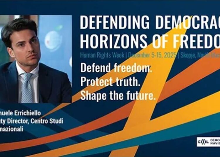 Errichiello: Demokracia është nën sulm si nga jashtë ashtu edhe nga brenda Rendit Liberal Ndërkombëtar