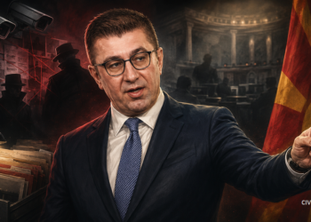 AFERË SPIUNAZHI: Ndërsa po zhvillohet hetimi për operacione spiunazhi, Mickoski pretendon se bëhet fjalë për “fundërrinë spiune” dhe “brejtës”